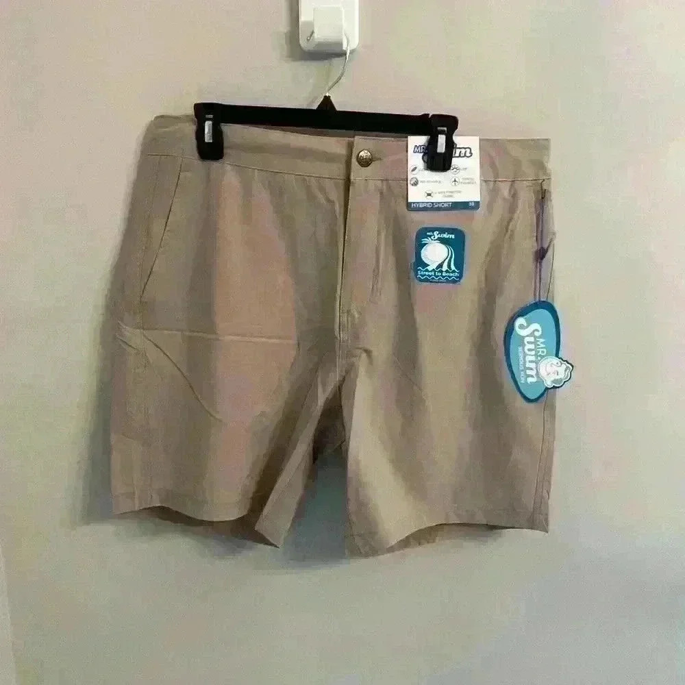 Mr. Swim Men’s Hybrid Shorts. Size 38”. New with tags.